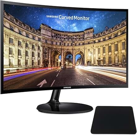 Samsung - 27" S39C series 1000R Curved FHD FreeSync Monitor (DisplayPort, HDMI) - Black