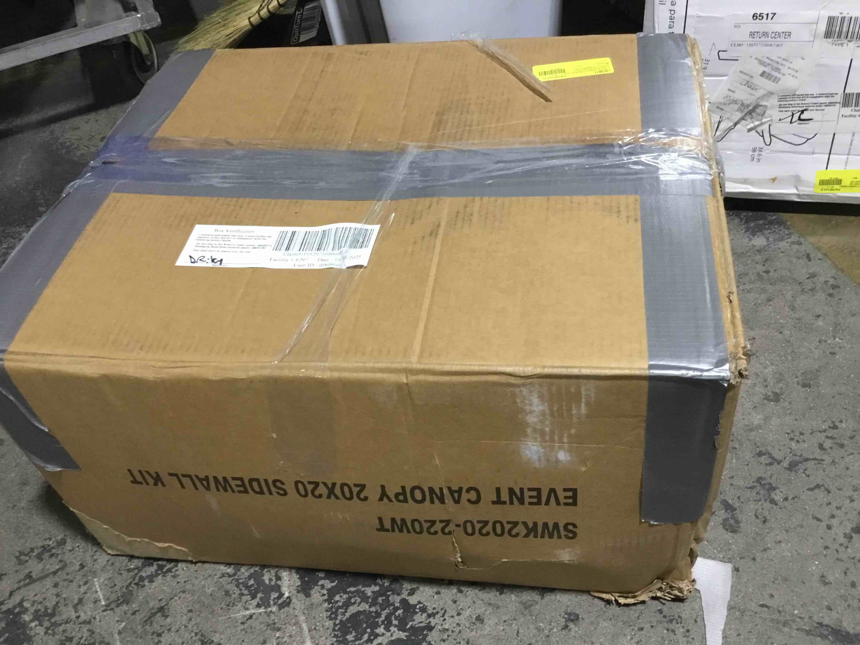 Impact Canopy 20&s; Party Tent Enclosure Kit 20 x20 