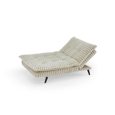 Corduroy Multi-Functional Click Clack Plush Futon