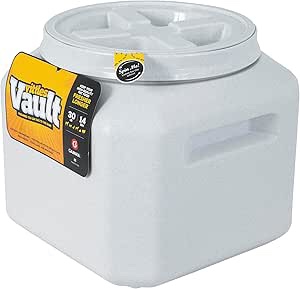 Gamma2 Vittles Vault Dog Food Storage Container, Up To 30 Pounds Dry Pet Food Storage, Made in USA