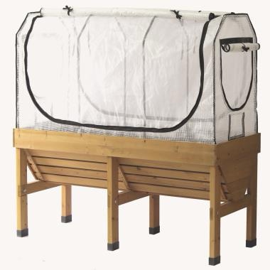 Greenhouse For The Large Pest Thwarting Elevated Garden