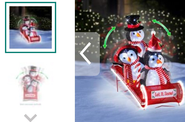 The Animated Tobogganing Penguins