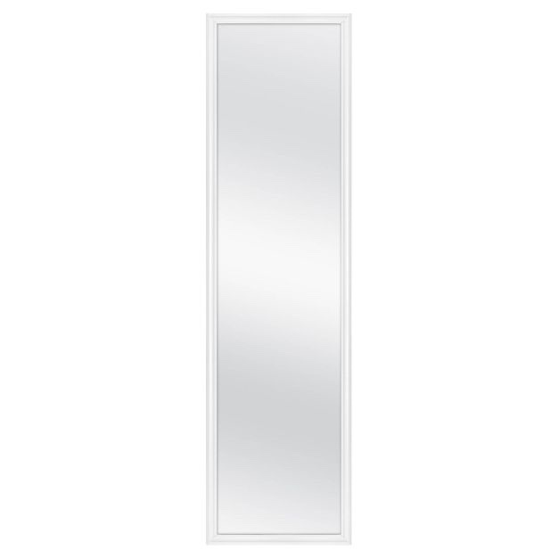 13.5" x 49.5" Framed Door Mirror -