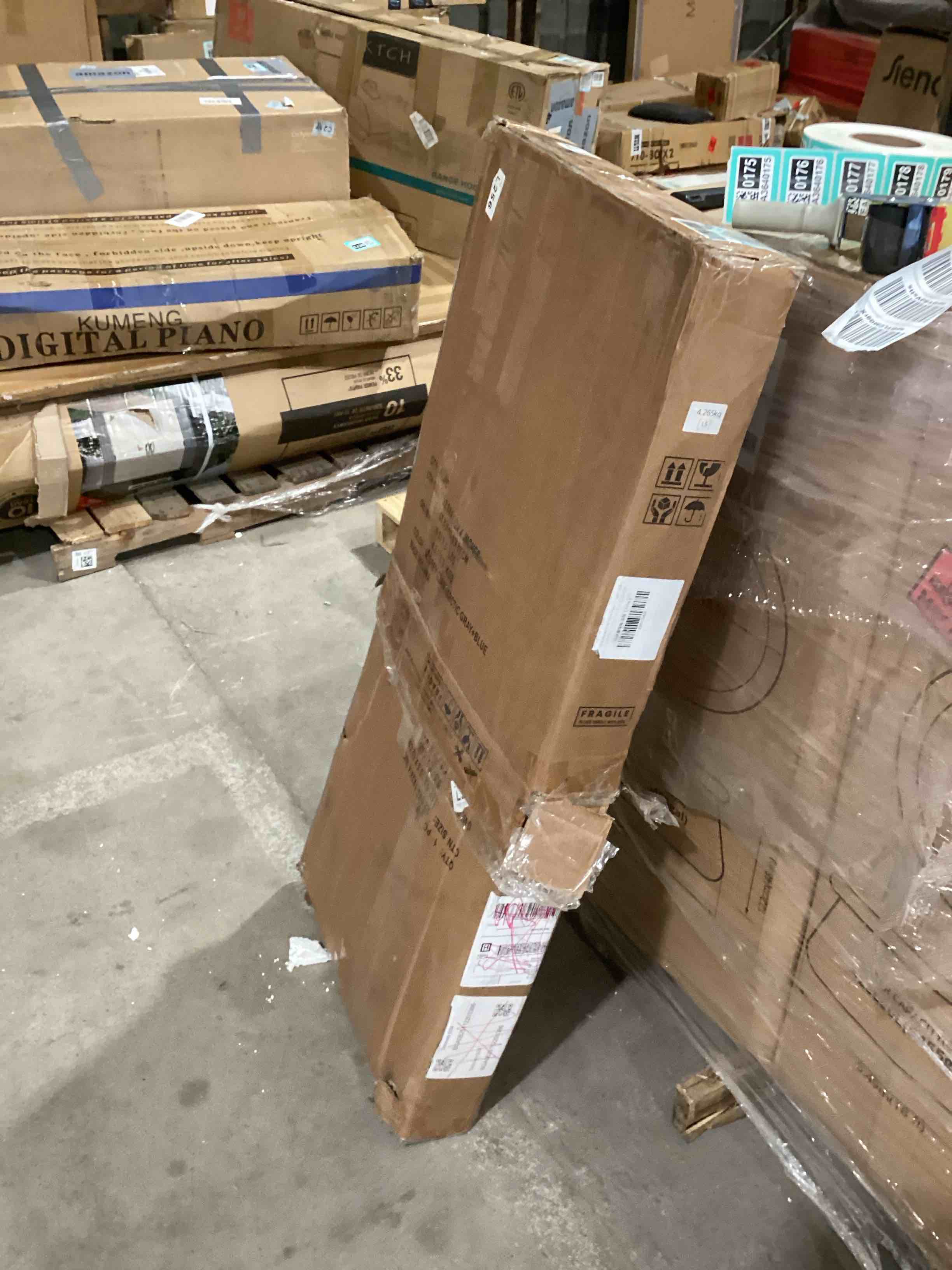 Condition photo showing As Is for foldable treadmill