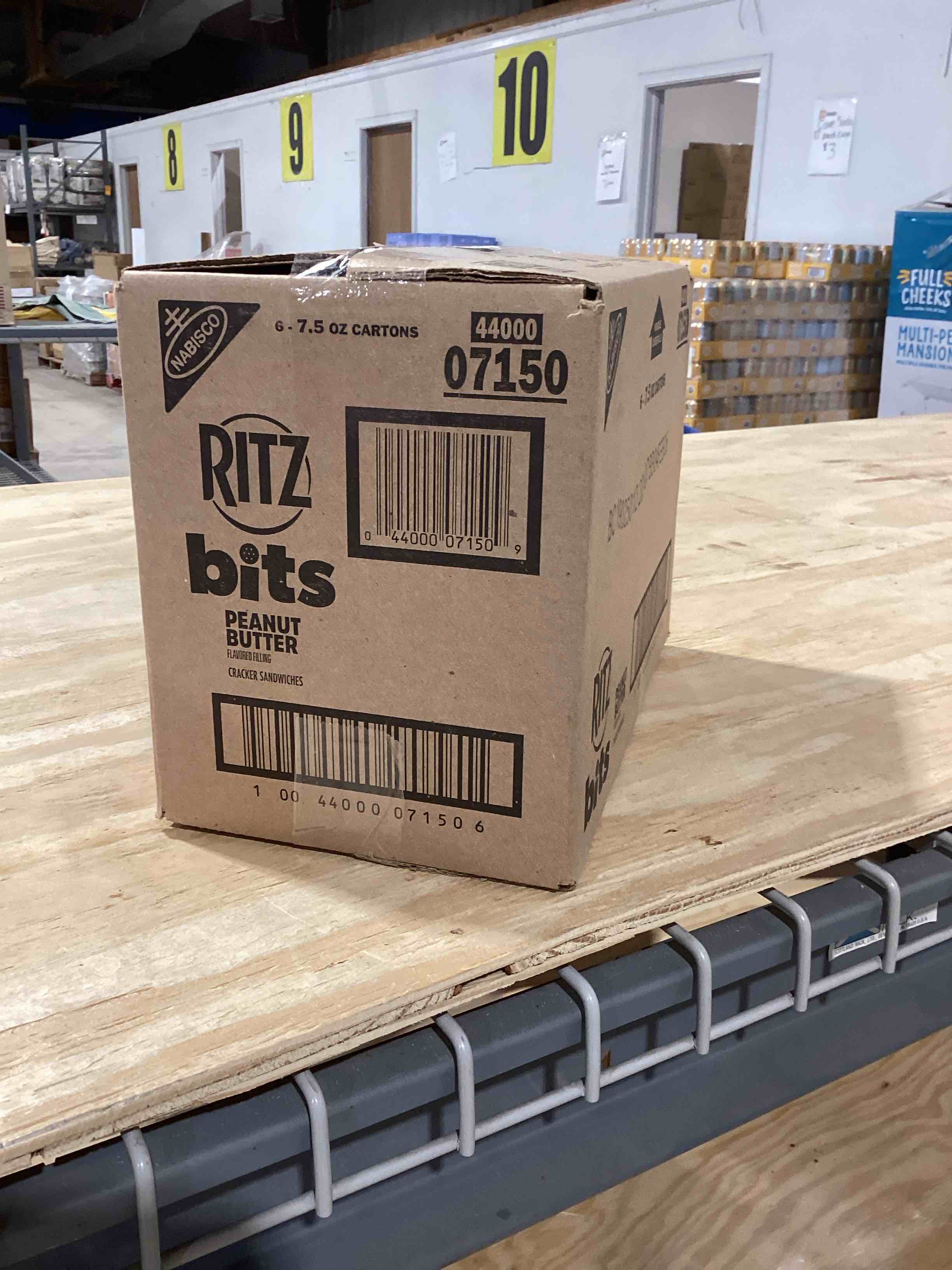 Condition photo showing Brand New for ritz bits peanut butter 7.5oz 6 pack bbfeb26