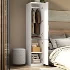 Ameriwood Side Storage Wardrobe.White