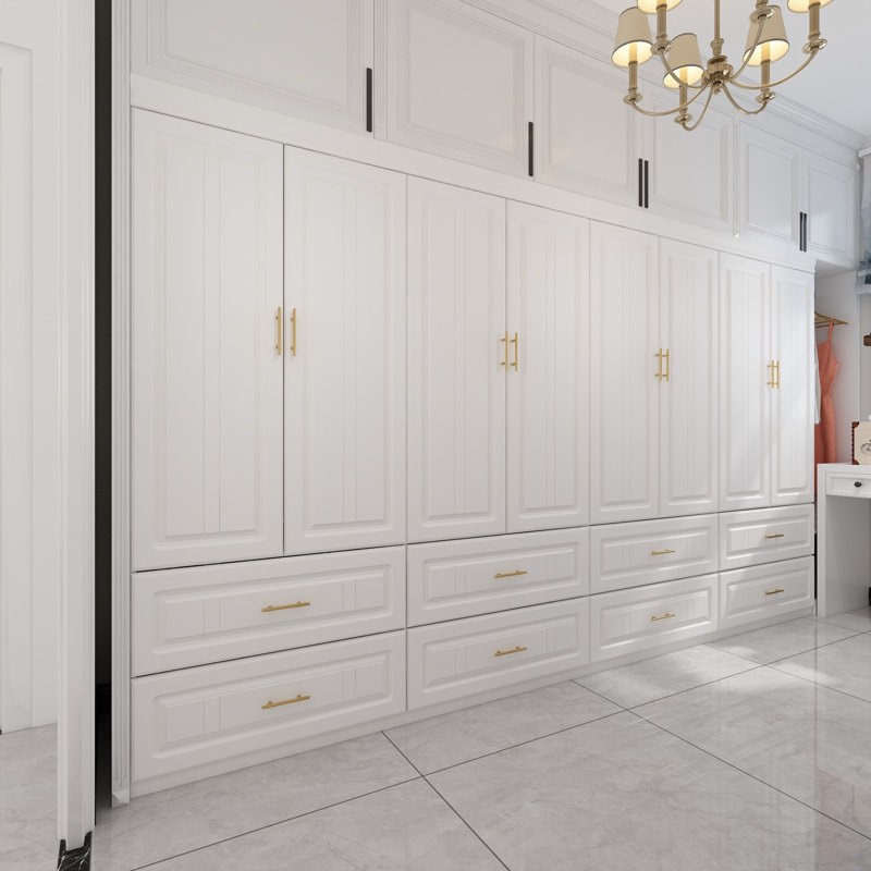 Descoteaux Large Combination Freestanding Armoire With 8 Drawers. Box 1 of 2 Only