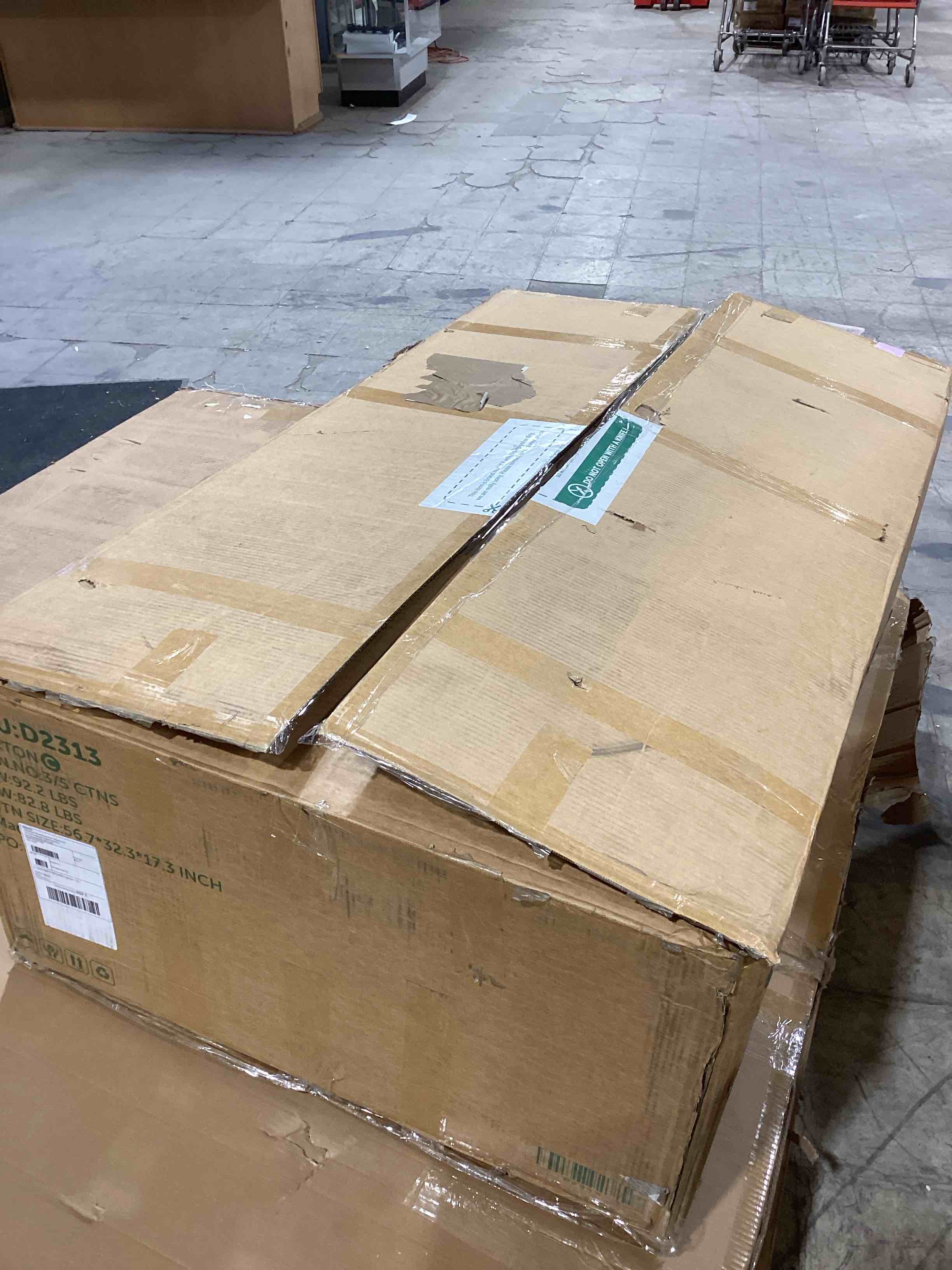 Sofa. Incomplete. Box 3 of 5. Use Preview