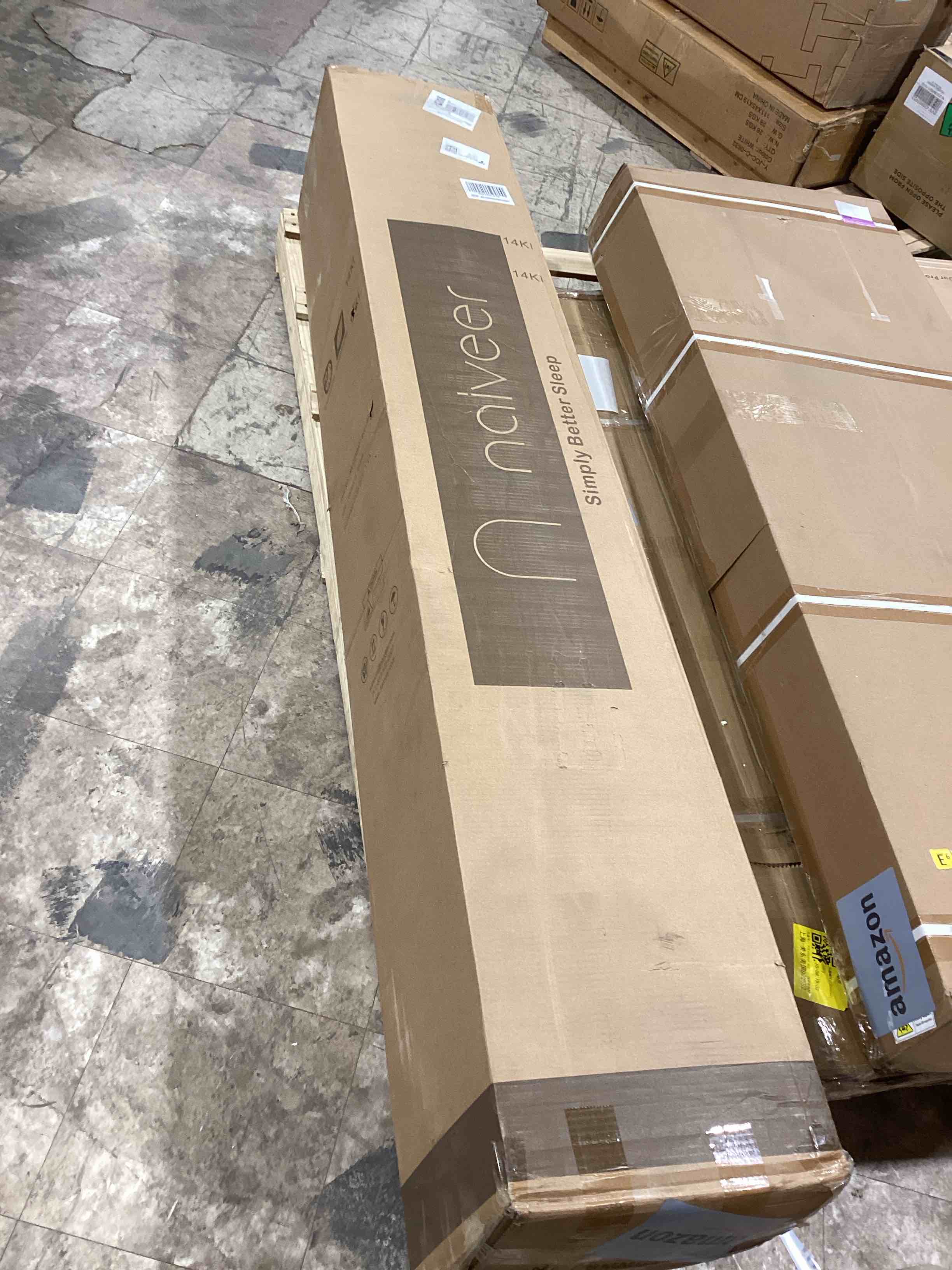 Naiveer Cooling Gel King Size Mattress 14 Inch Hybrid King Mattress in a Box with Pocketed Springs Memory Foam for Back Pain & Pressure Relief