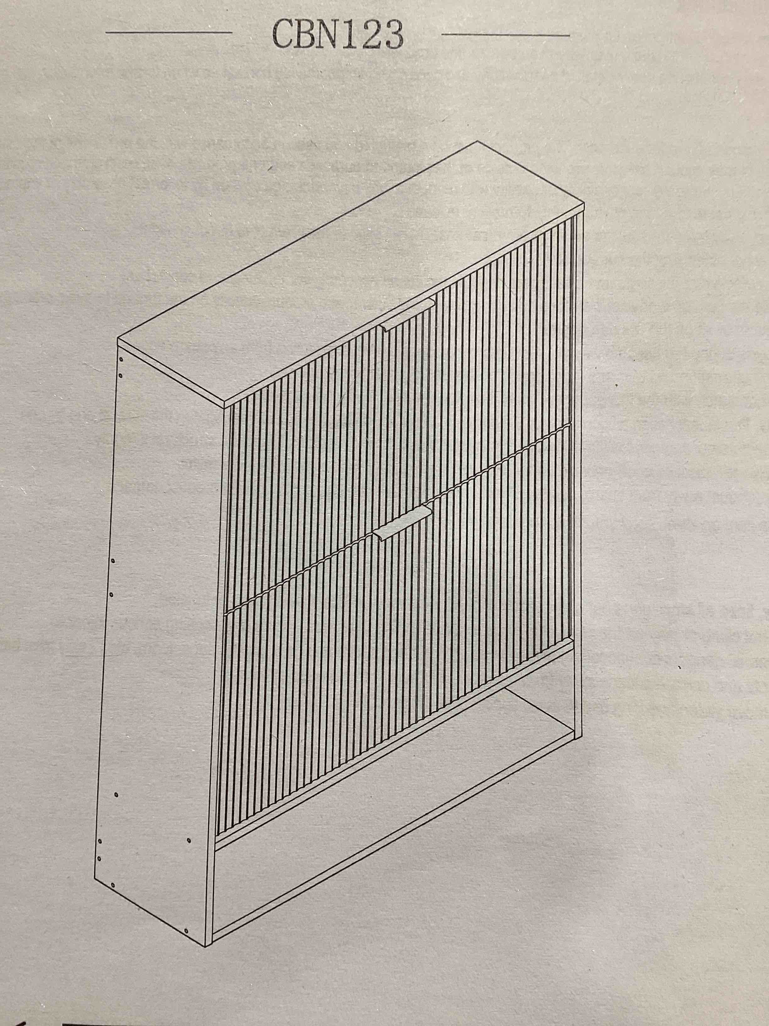 2 Drawer Flip Open Storage