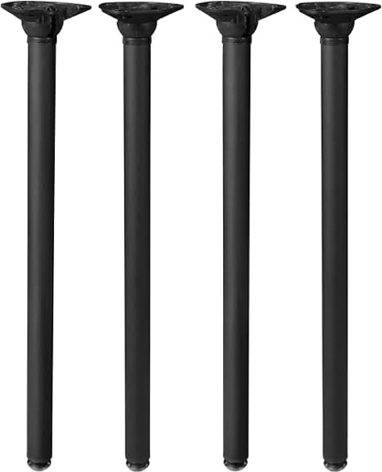 Regency Kee Post Folding Table Leg (Set of 4)- Black