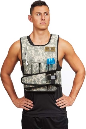 20LBS - 140LBS Adjustable Weighted Vest With Shoulder Pads Option for Men and Women