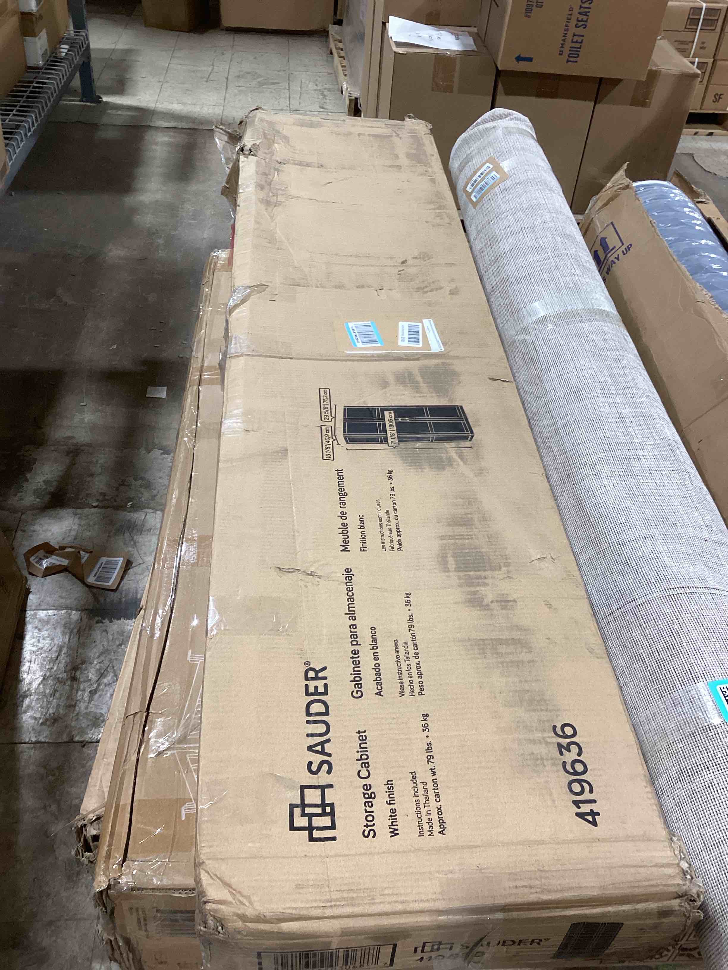 Sauder Select Storage Cabinet/ Pantry cabinets, White finish