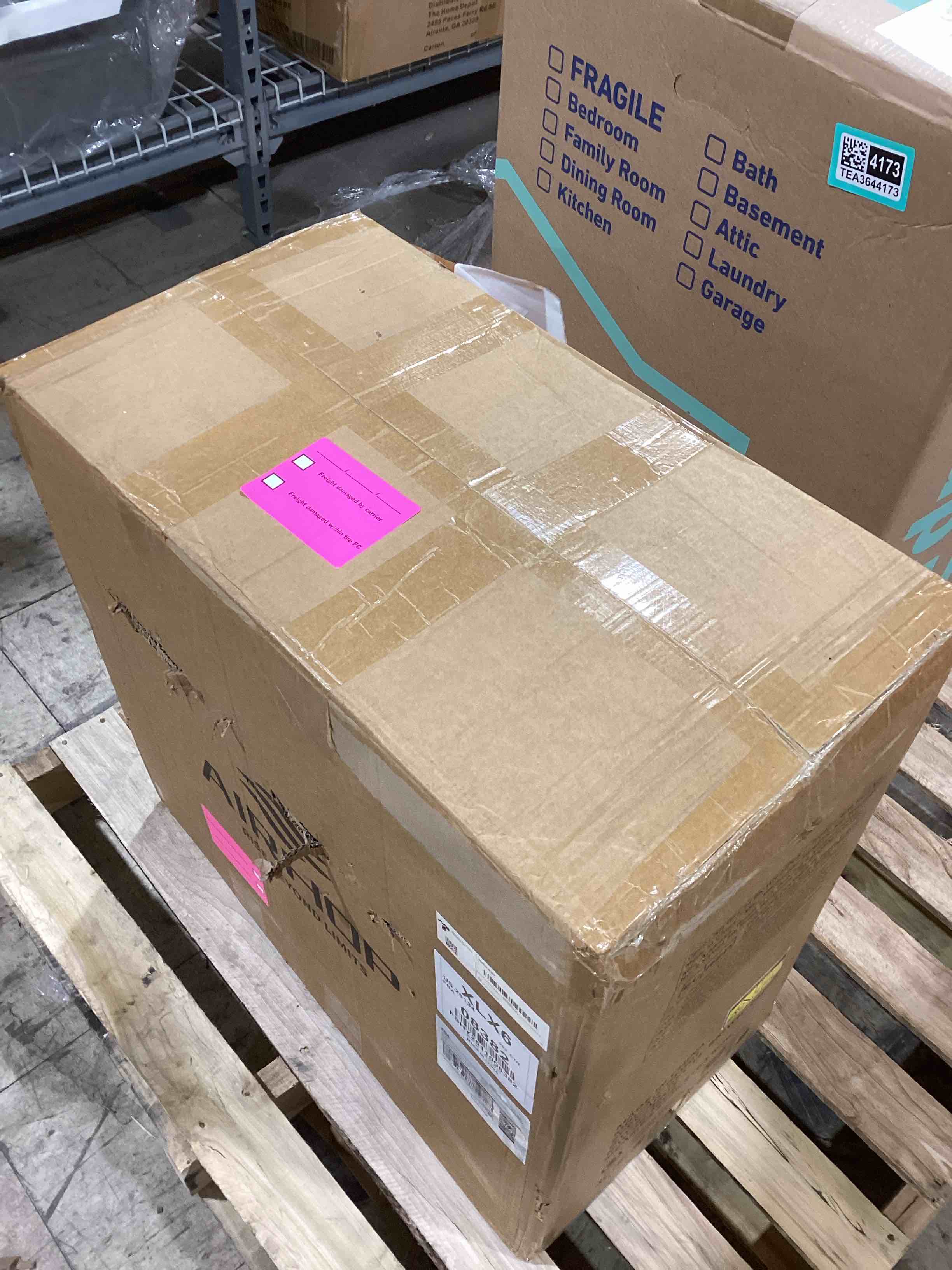 AIRHOP 0.56in Thick 48 Sq Ft Exercise Equipment Mats, 24 Tiles Upgraded Rubber Top with High Density EVA Foam, Large Interlocking Puzzle Gym Flooring for Home Gym, Heavy Weight Workout, 24 x 24in