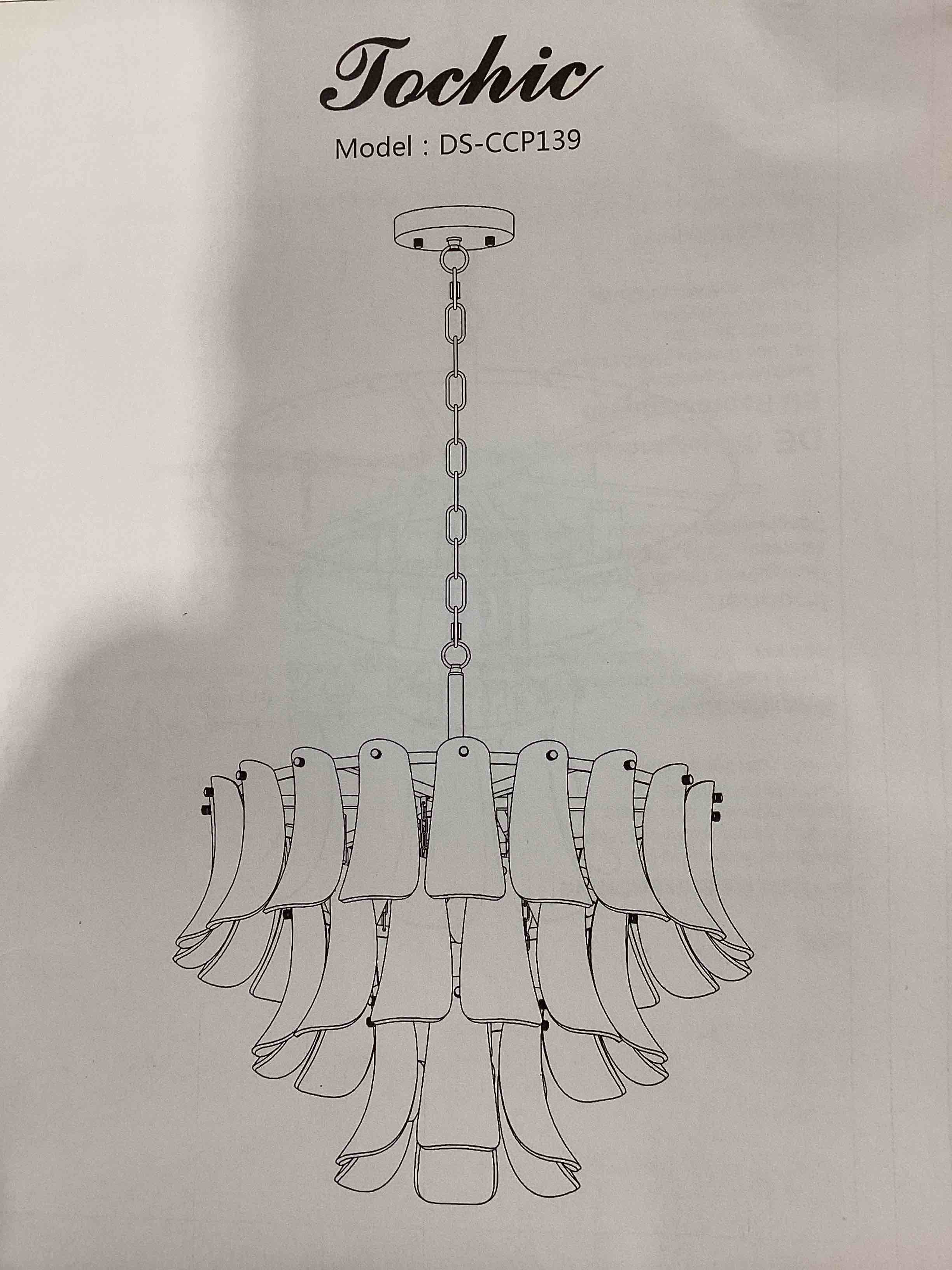 tochic ds-ccp139 Chandelier