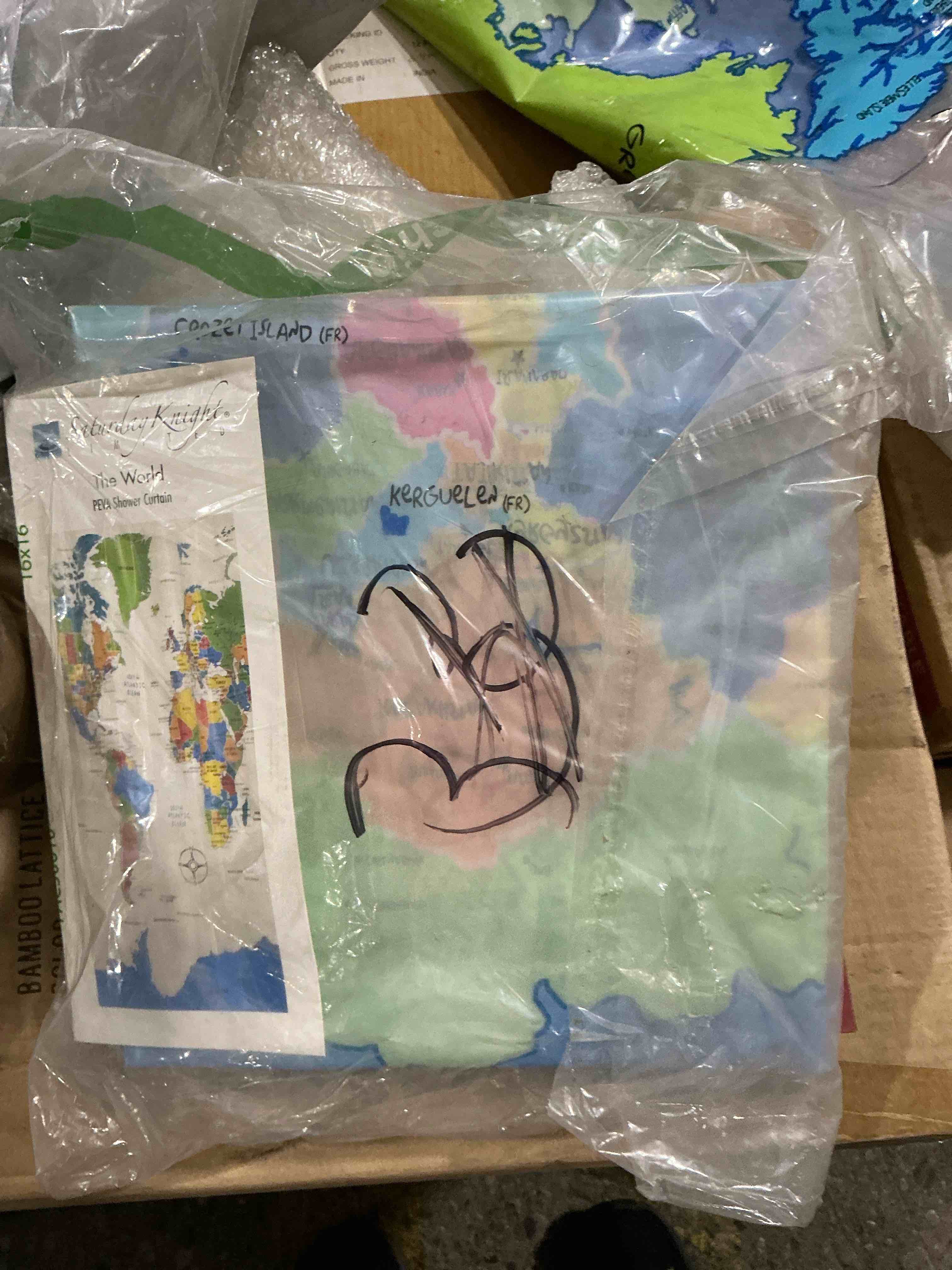 The World Shower Curtain - SKL Home