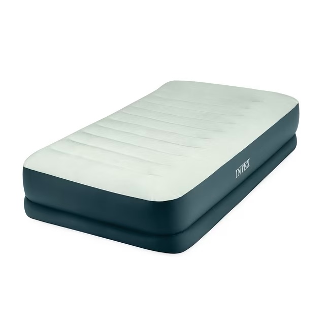 Intex 15" Twin Dura-Beam Comfort Airbed w/ Fastfill USB Pump