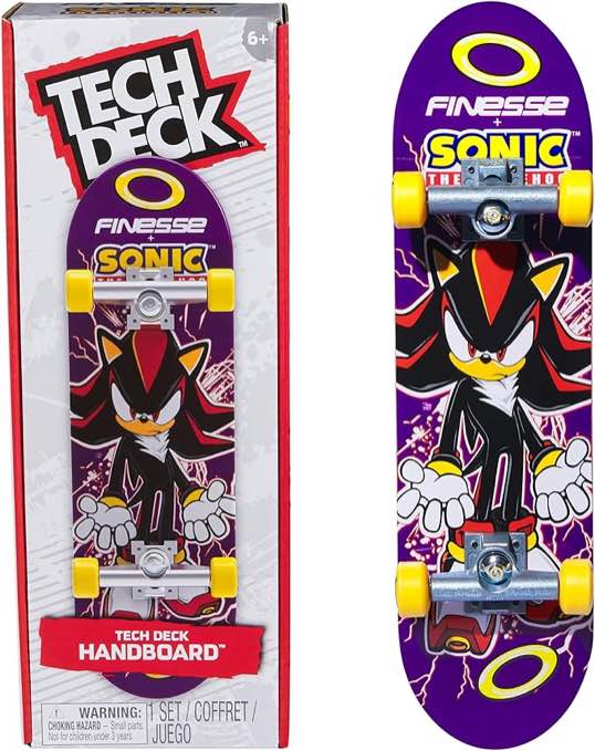 Tech Deck Finesse X Sonic the Hedgehog Handboard