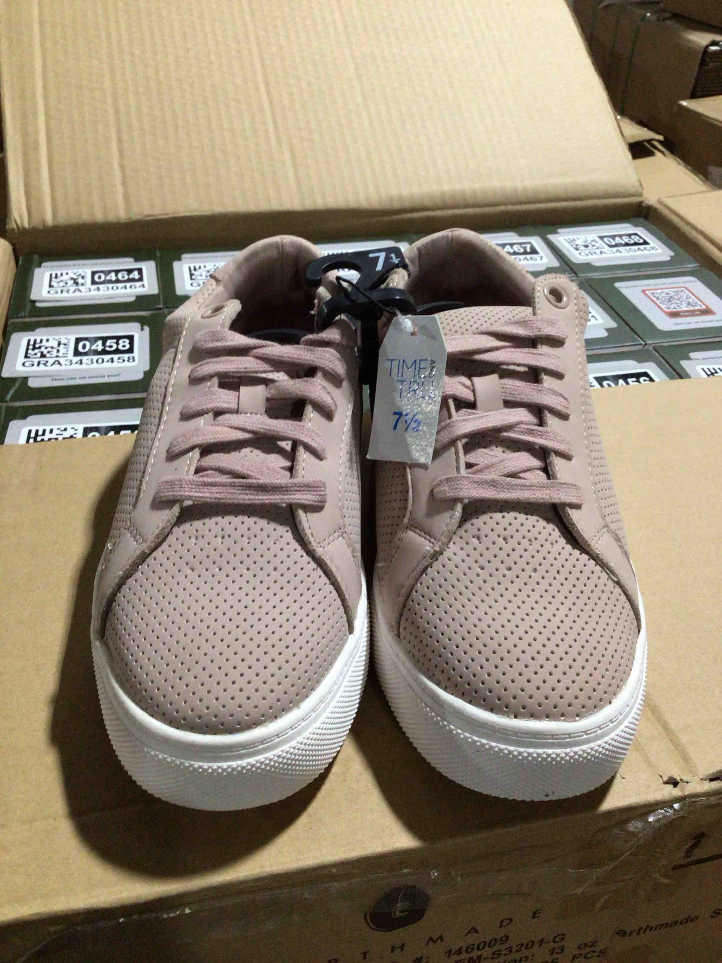 Time in true size 7 1/2 shoes