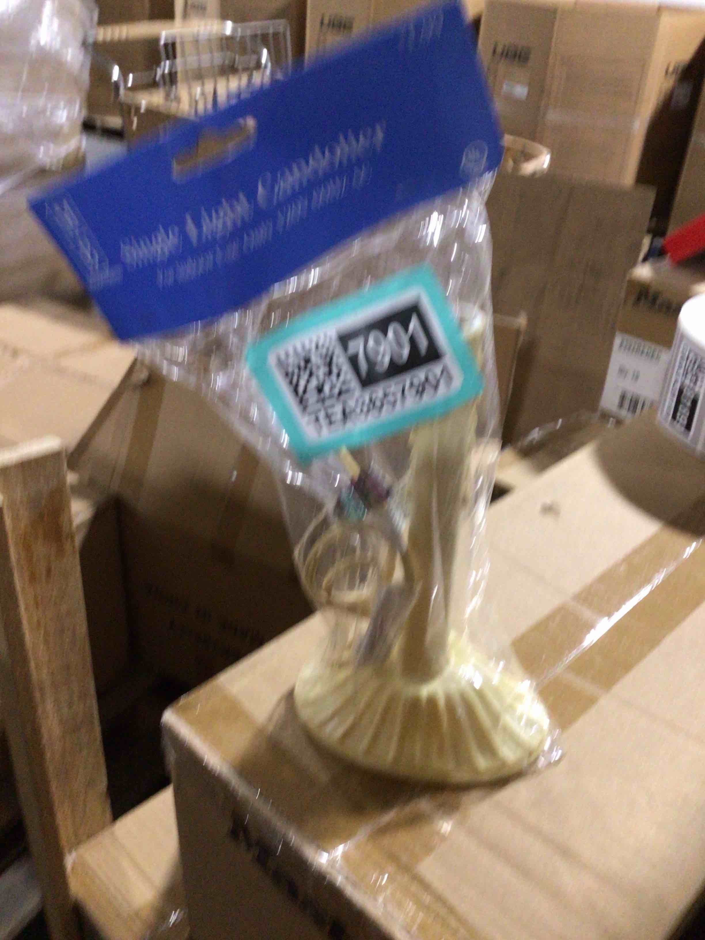 Lot 1Light Candolier Indoor Use Electric Candle Lamp Vintage Look Plug In