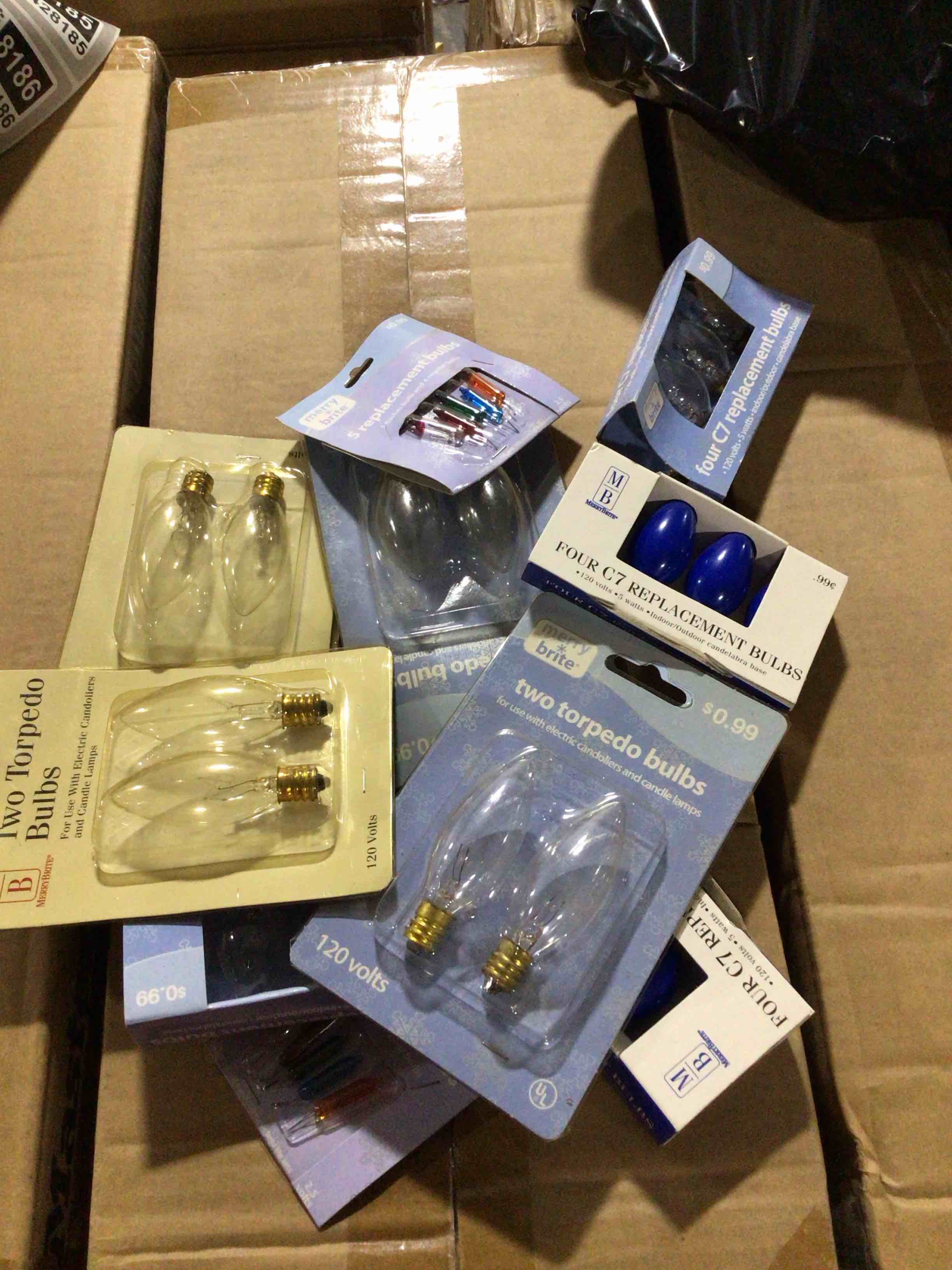 10 packages bulbs deferents color 