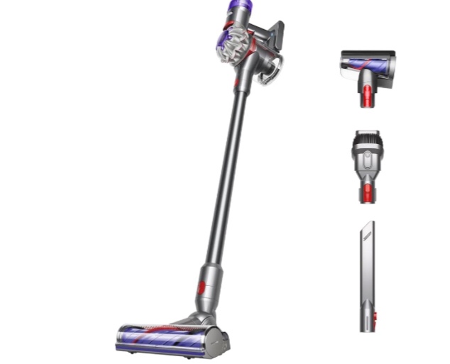 Dyson V8 Plus Cordless Vacuum, Silver/Nickel