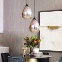 Pendant Lights for Kitchen Island, Glass Modern Hanging Ceiling Light Fixtures Dining Table Bathroom Bedroom Sink Bar, 2 Pack Pendant Kitchen Lighting with Colored Shade 7.8 inch Diam 1-Light,?shade: 7.8 in (2 pack)