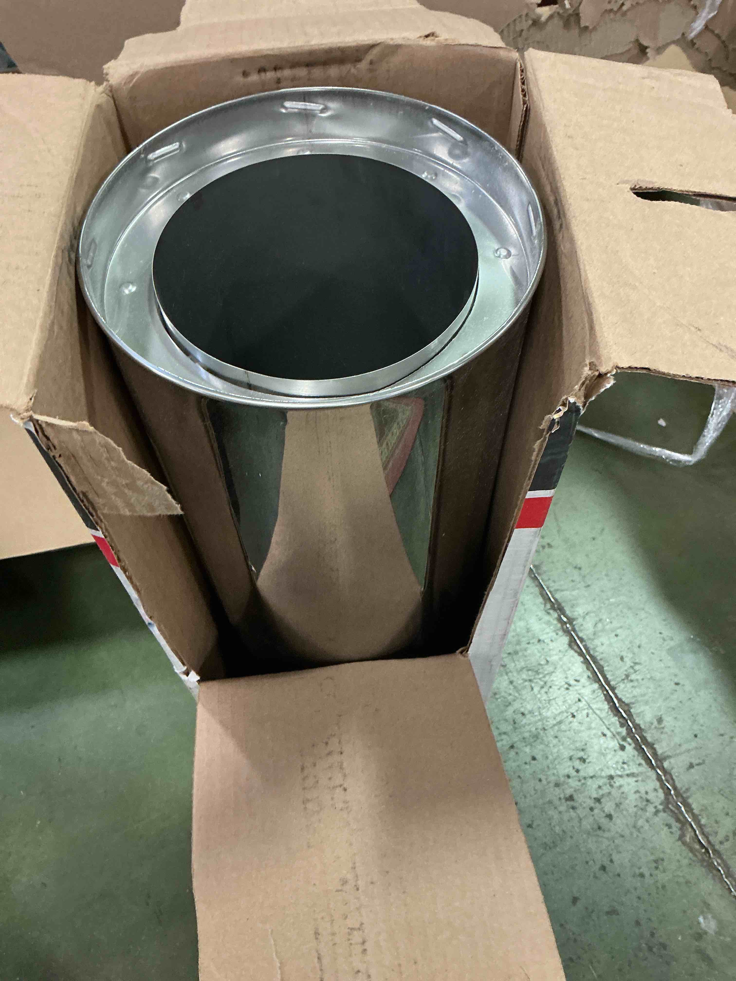 Condition photo showing Good Condition for insulated chimney 6” x 36” chimney pipe length