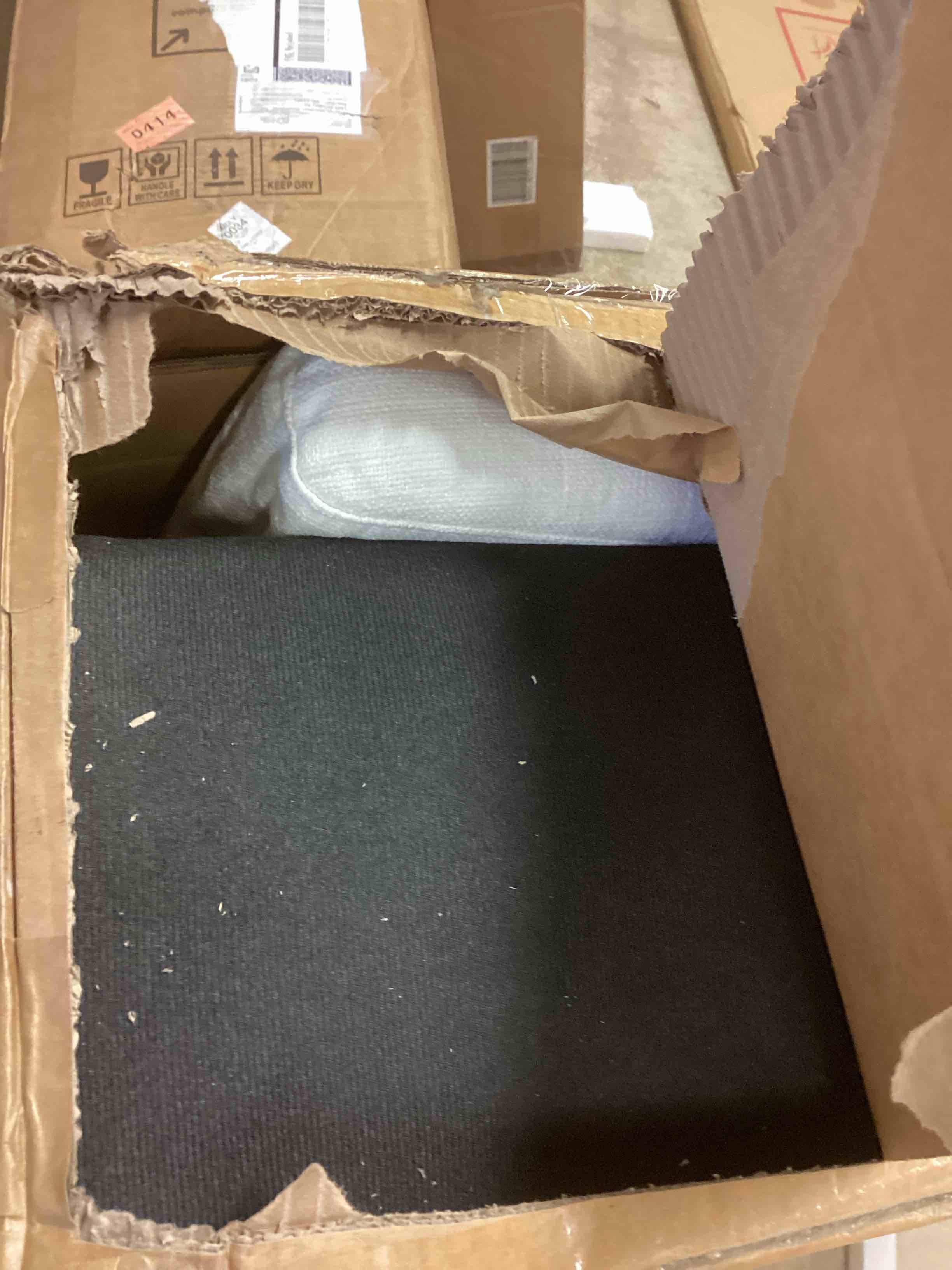 Condition photo showing Good Condition for 141.7" wide cloud couch, u-shaped comfy sectional sofa with 2 storages (incomplete one box only: