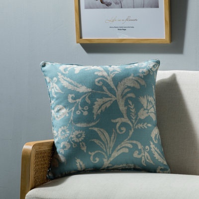Dublin square pillow case ( set of 2) green