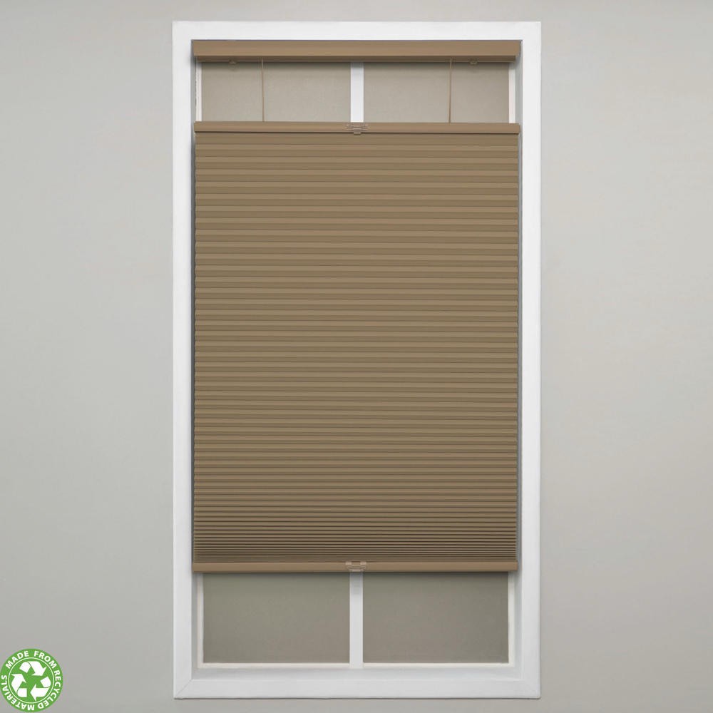 EcoHome Blackout Top Down Bottom Up Cordless Cellular Shade - 57.5"W x 48"L