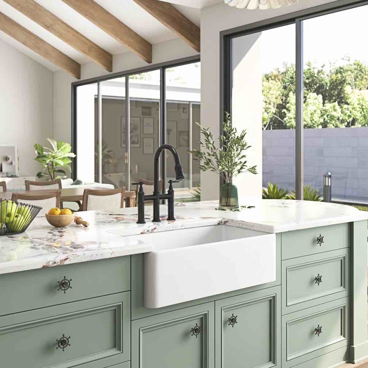 Farmhouse Sink Deep Apron Sink Undermount Farmhouse Kitchen Sink Single Farm Sink Y6GP-W928123625
