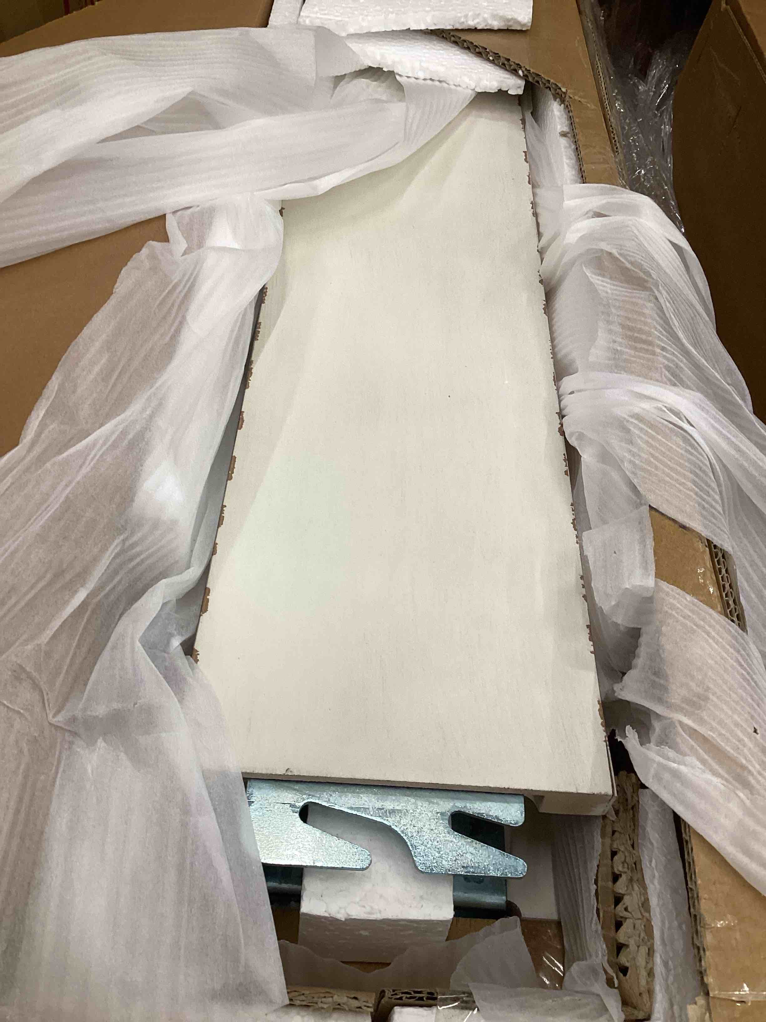 Condition photo showing New/Like New for realyn twin panel bed rails only ( incomplete, only rails)