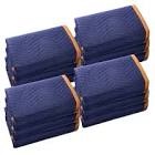 vevor 6 pcs moving blankets, 80 x 72 in, large packing blankets with 2 elastic bands, heavy duty nonwoven fabric padded moving blanket with cotton filling for shipping wrapping protecting furniture