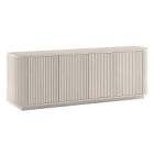  Hailey Home Canton Transitional Alder White 68-in W TV stand 