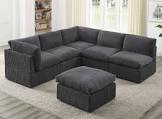 Kyanne Priyen 98" Wide Symmetrical Modular Coner Sectional By Latitude Run (pickup 7 boxes)