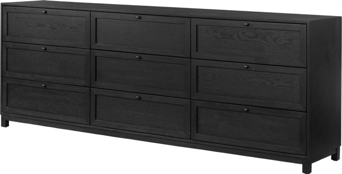 Millie dresser 9 drawers (incomplete legs only)