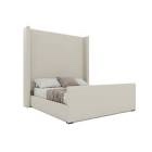 AYLET PLAIN LUXE FOOTBOARD UPHOLSTERED BED (INCOMPLETE ONLY HEADBOARD /SIDERAILS)