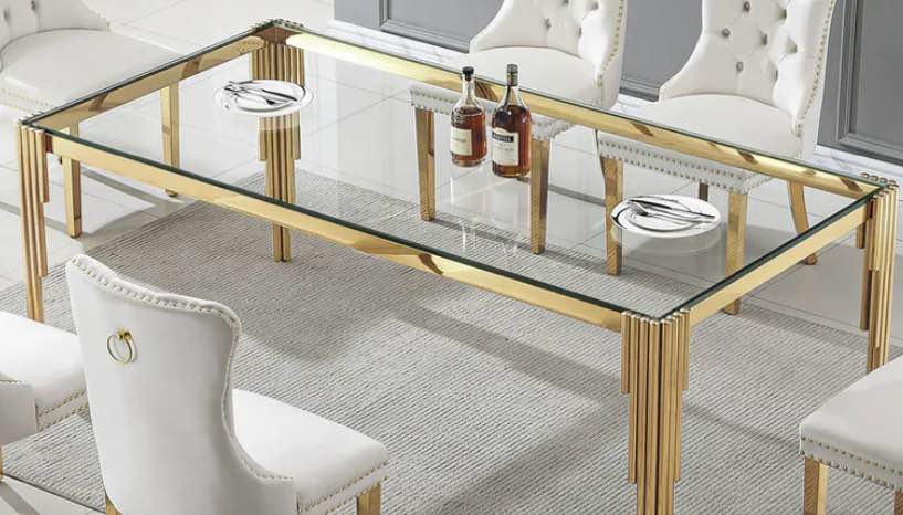 DT0310 DINING TABLE ( only top table) (box 1 of 2 only)