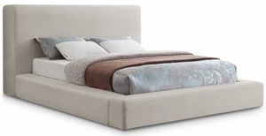 Meridian Furniture Devin Beige King Bed (only contains headboard) (box 1 for 2 only)