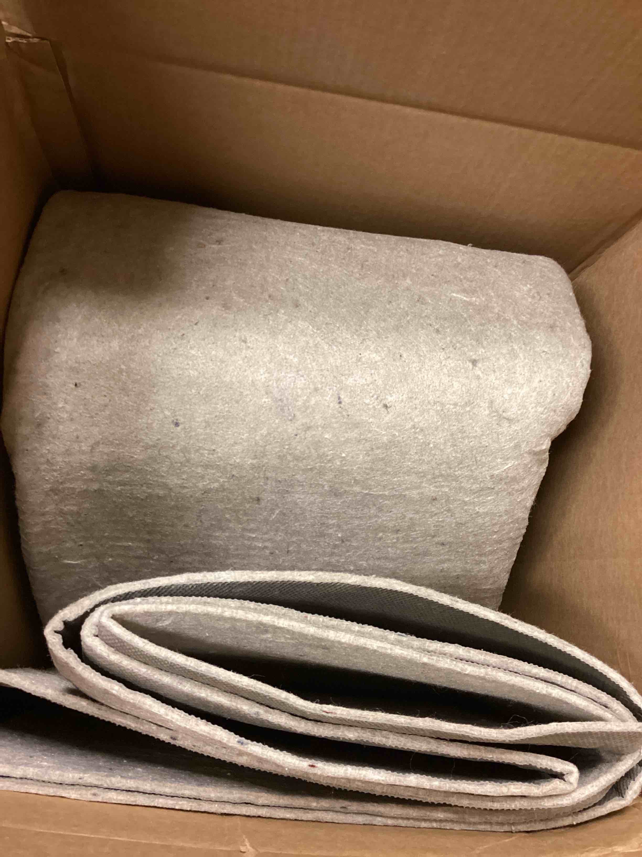 Condition photo showing Good Condition for rugpadusa - basics - 9'x12' - 1/2" thick - 100% felt - protective cushioning rug pad - safe for all floors and finishes including hardwoods (don’t specific size) 