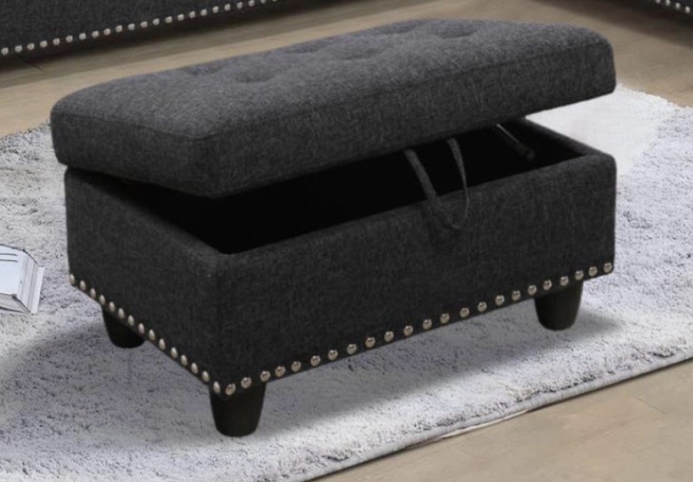  Ottoman Black Grey 