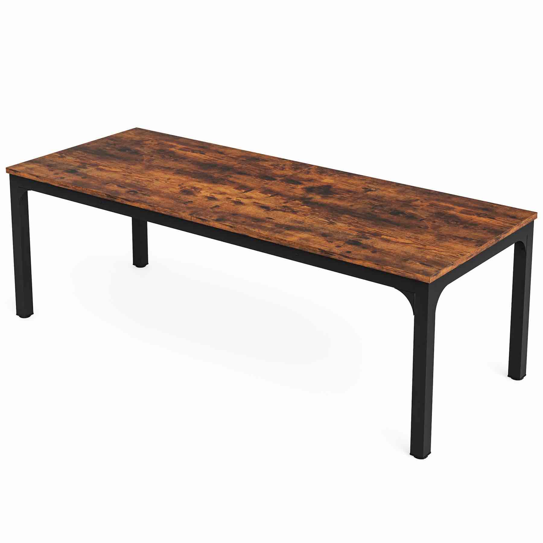 Rectangle Executive Desk, 78.7" Computer Desk 6FT Conference Table