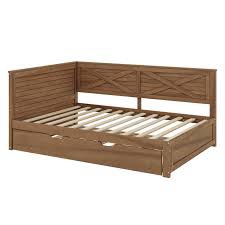 daybed with trundle ,ancient brown (incomplete one box of two only) (box # 2)