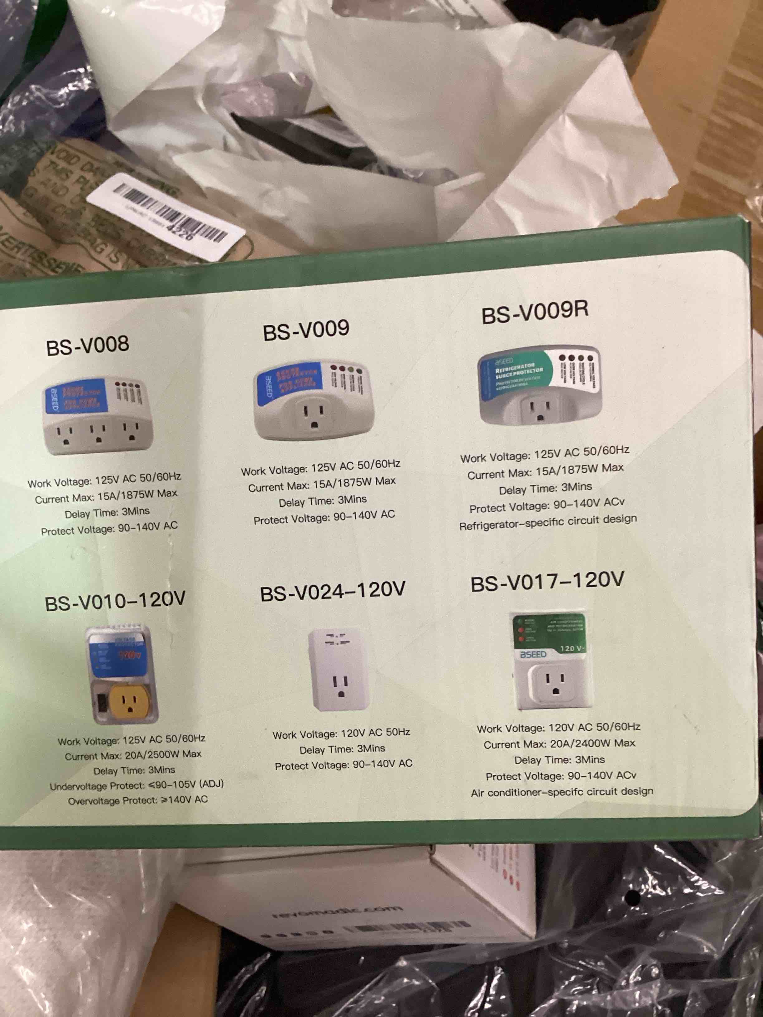 Condition photo showing New/Like New for bssed bs-  v009 plug surge 