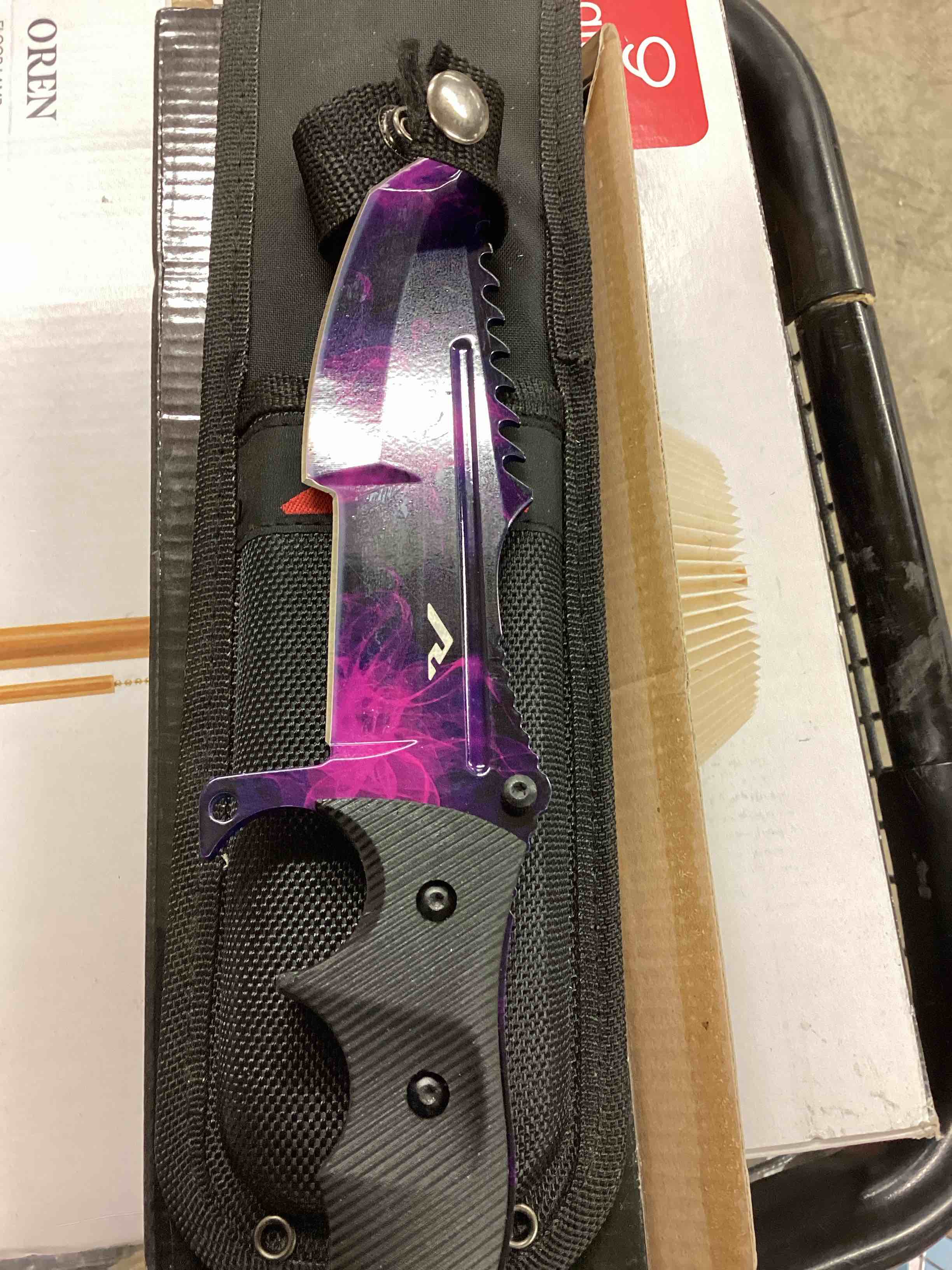Condition photo showing New/Like New for elite cs knives fixed blade combat knife