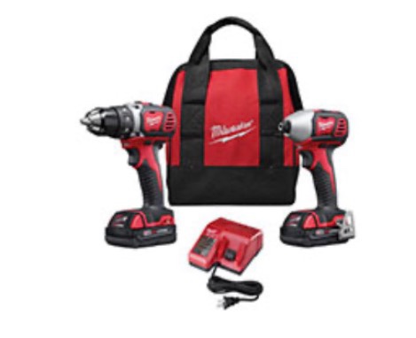 milwaukee 2691-22 m18 cordless lithium-ion 2-tool combo kit