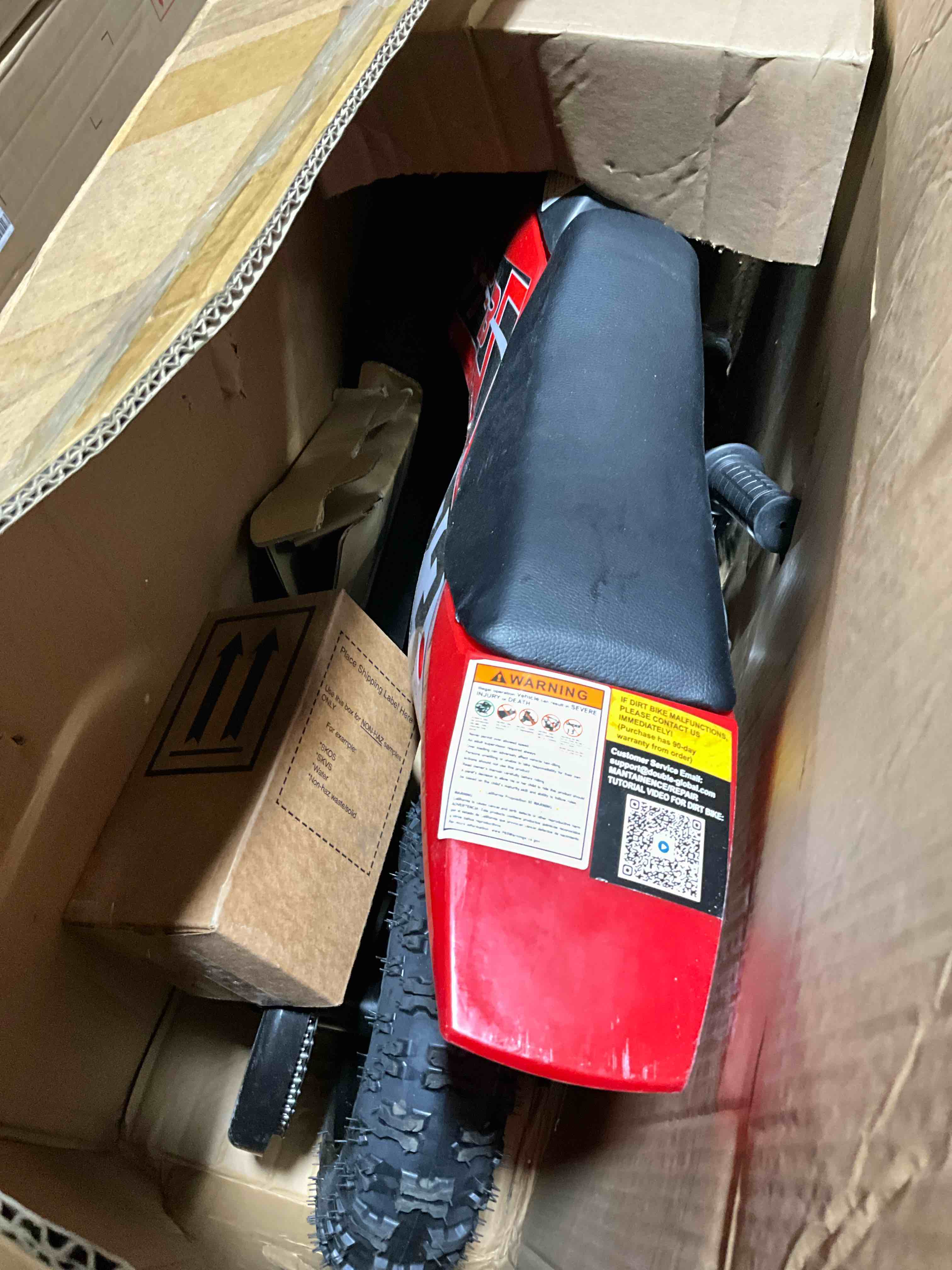 Condition photo showing Good Condition for MotoTec DB-02 50cc 2-Stroke Suspension Kids' Supermoto Gas Dirt Bike