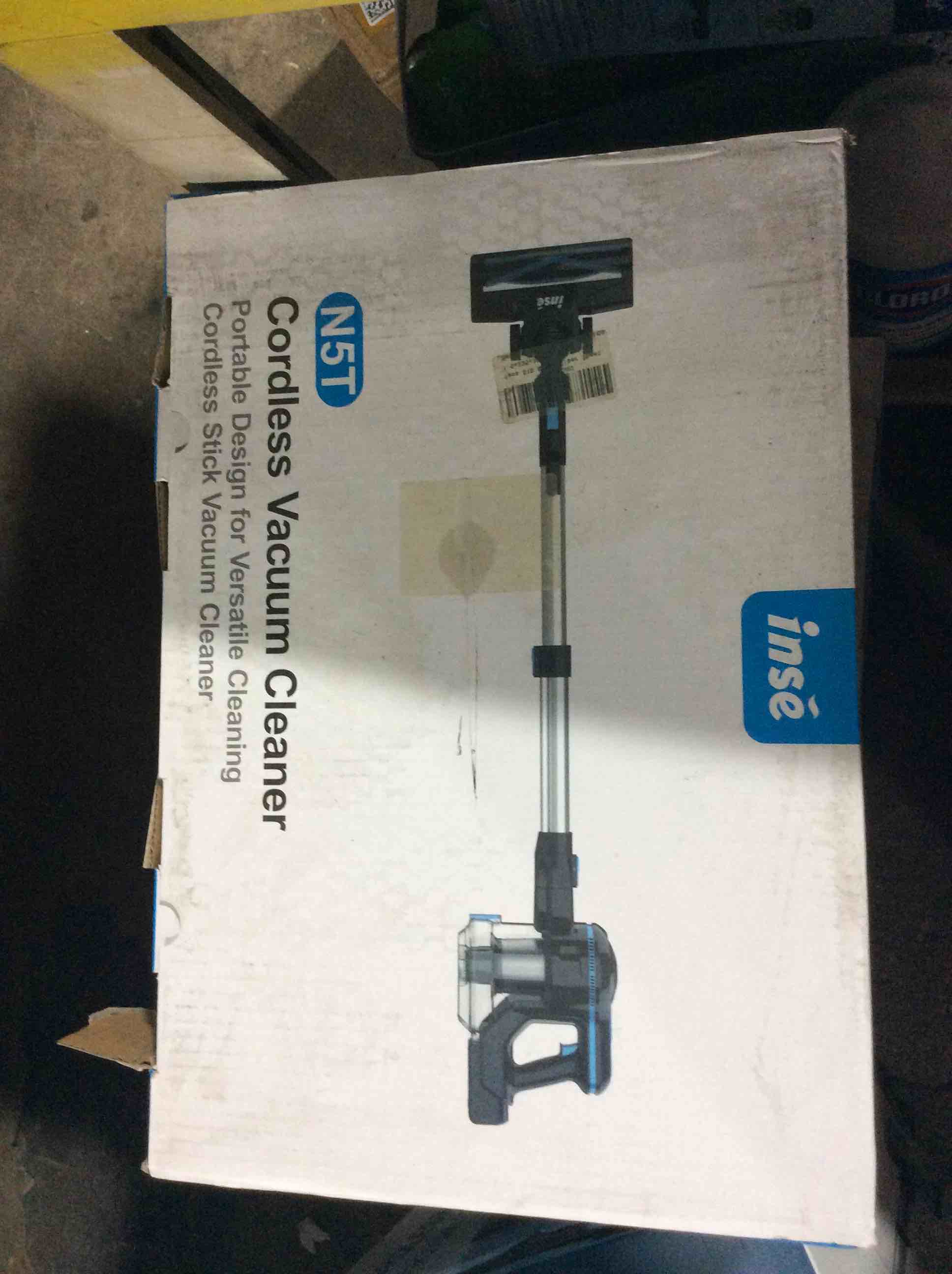 Condition photo showing Good Condition for inse n5t lightweight design for versatile cleaning products inse n5s cordless vacuum