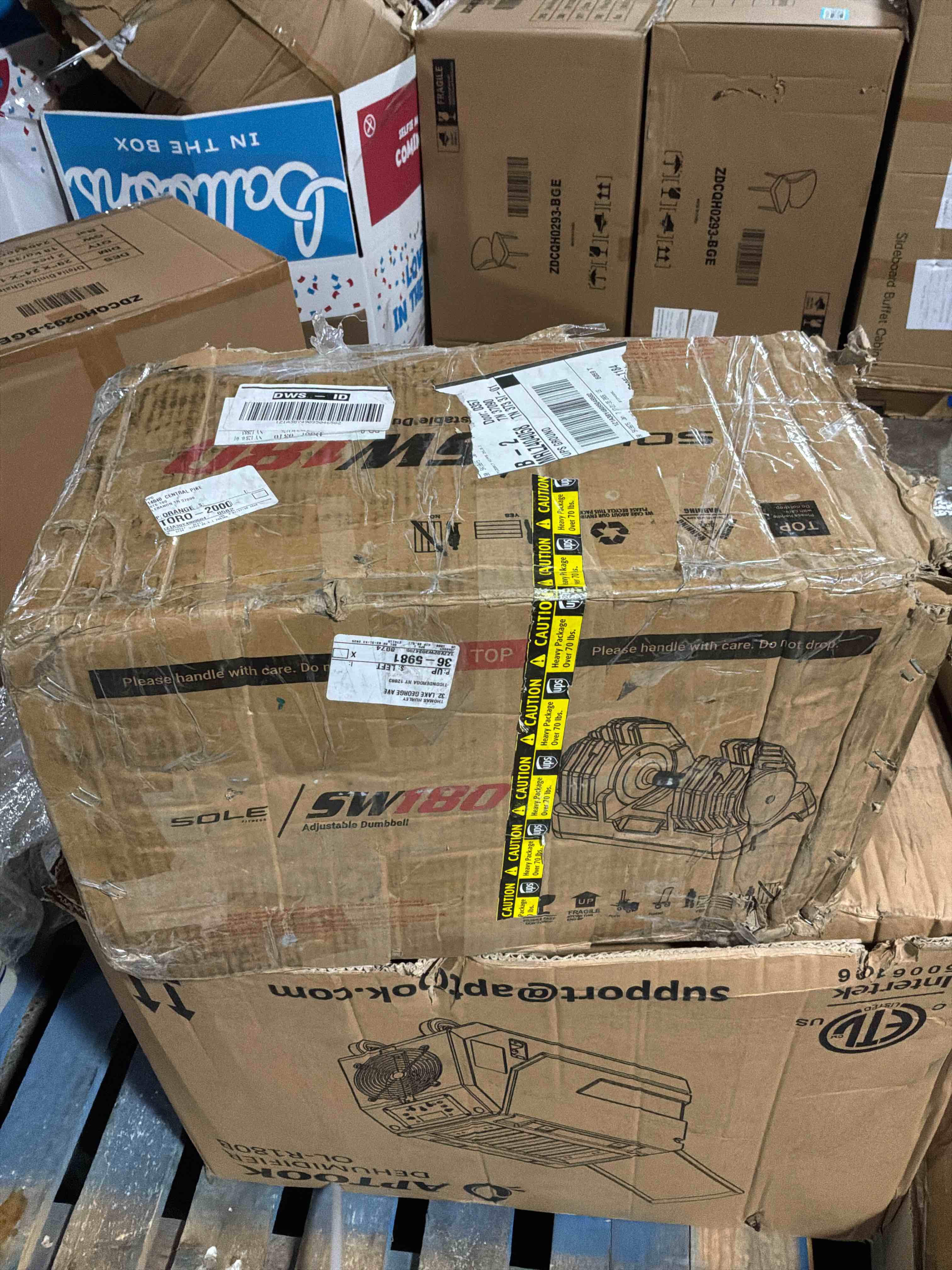 Condition photo showing Good Condition for Yes4All 25/55LB Adjustable Dumbbells Pair/Single, 5-in-1 Dumbbells Adjustable Weights with Anti-Slip Handle & Sturdy Prolocks